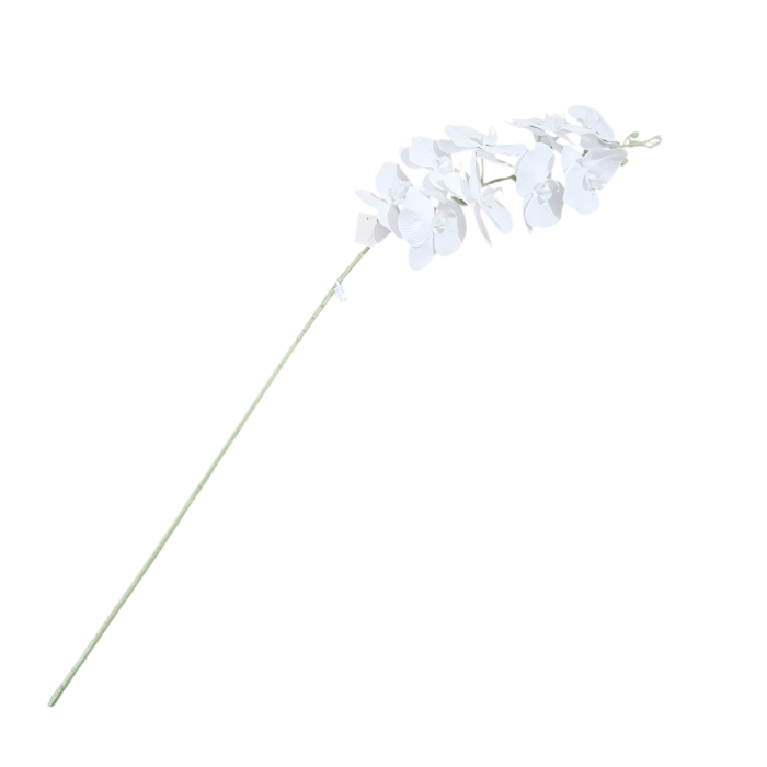 Fir orhidee decorativa alba, 95 cm [6]