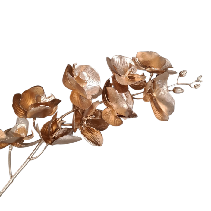 Fir orhidee decorativa auriu_95 cm [1]