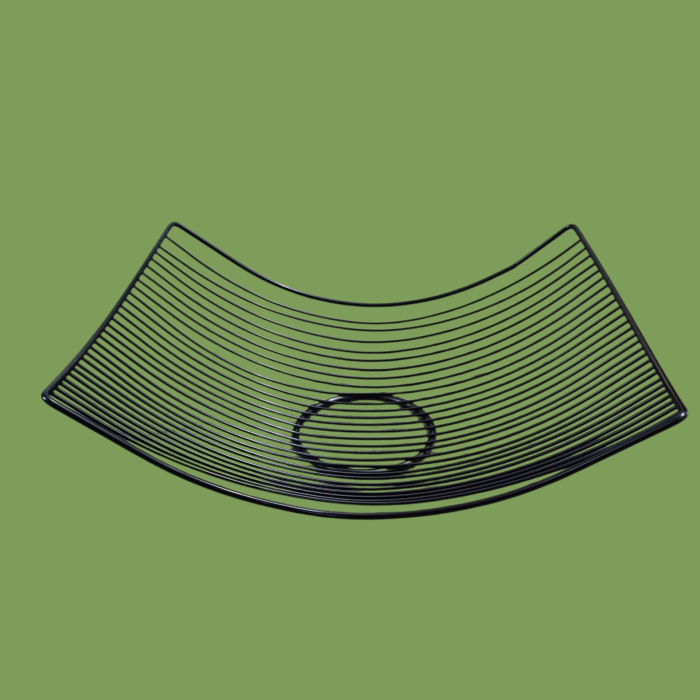 Cos metalic pentru fructe 30x25 cm, negru [5]