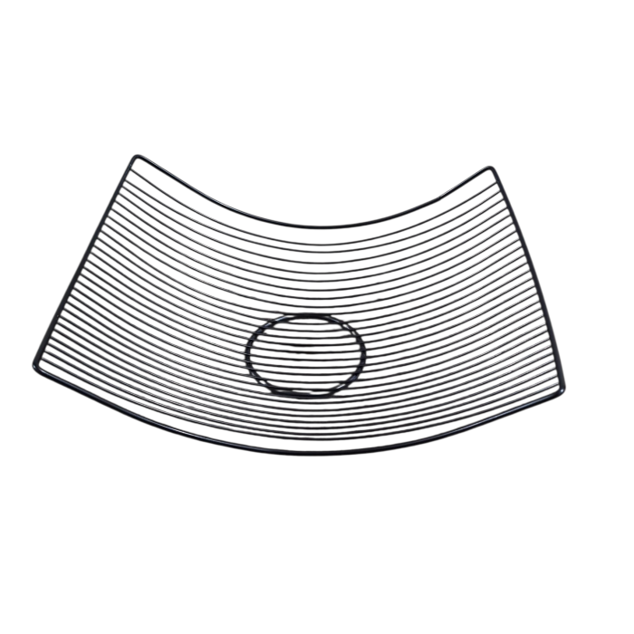 Cos metalic pentru fructe 30x25 cm, negru [8]