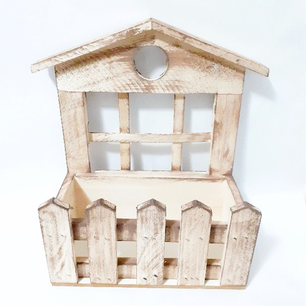 Ghiveci din lemn pentru aranjamente florale [2]