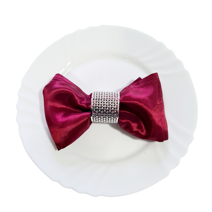 Inel de metal pentru servet masa, set 6 buc [10]