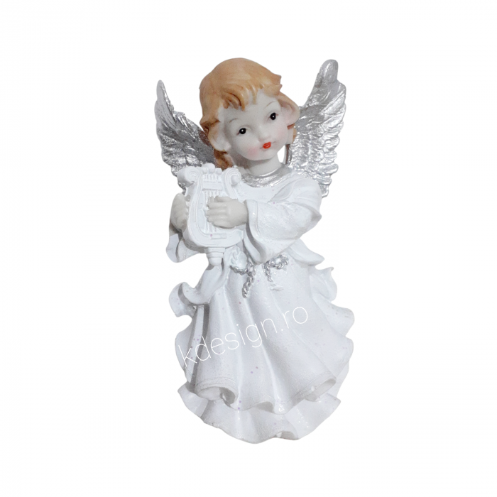 Figurina inger alb 18 cm [6]