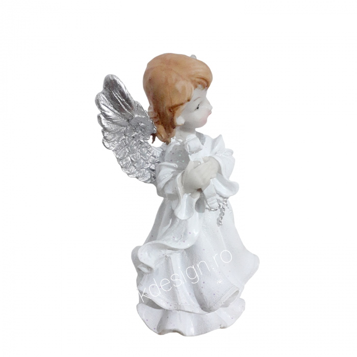 Figurina inger alb 18 cm [4]