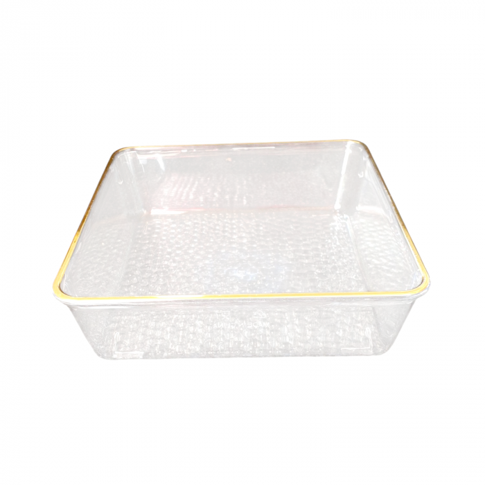 Set 3 recipiente servire, transparent [4]