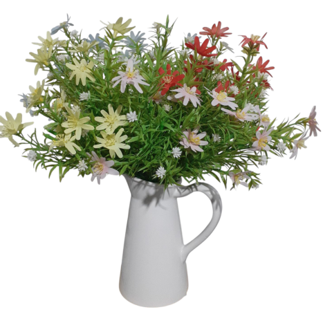 Buchet flori artificiale salbatice de camp, 30 cm [1]
