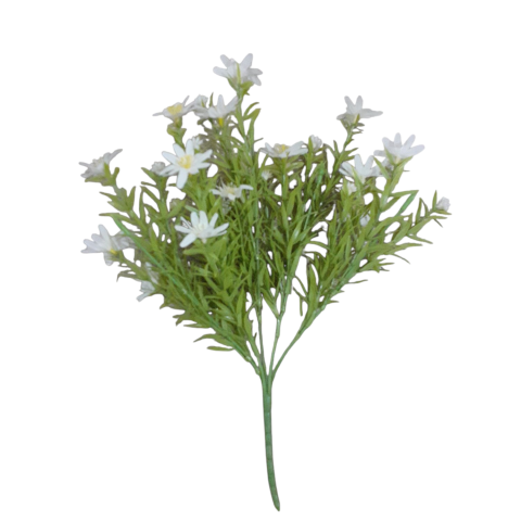 Primavara si Paste - Buchet flori artificiale salbatice de camp, 30 cm