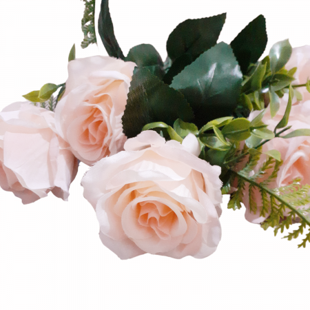 Buchet trandafiri alb 30 cm_2 [1]