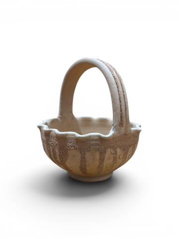 Creativitate DIY - Cosulet din ceramica pentru flori