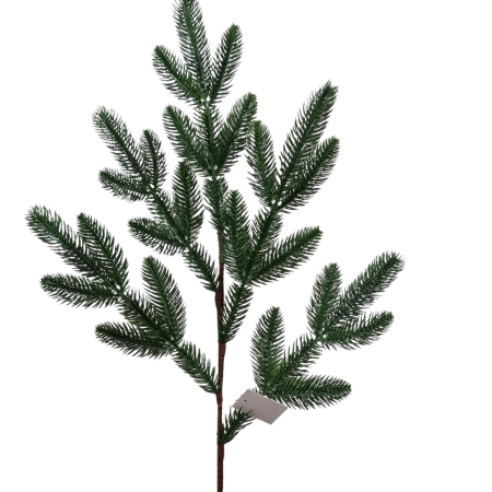 Crenguta decorativa pentru Craciun cu brad artificial, 76 cm, 5 ramuri [3]