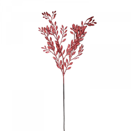 Crenguta artificiala cu frunze mici, rosu_1 [1]