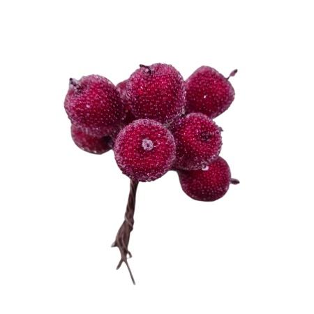 Decor merișoare inghetate 6cm [1]