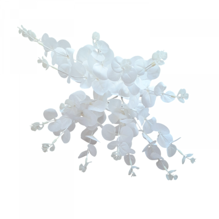 Eucalipt artificial frunze alb_ 48 cm [1]
