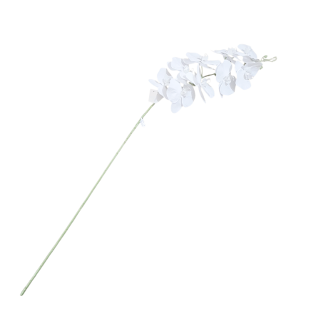 Fir orhidee decorativa alba, 95 cm [5]