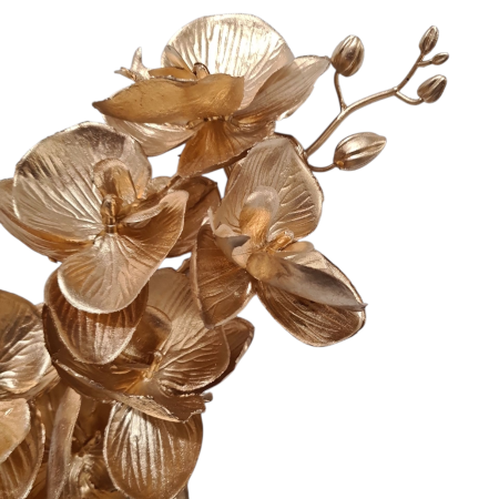 Fir orhidee decorativa auriu_95 cm [7]