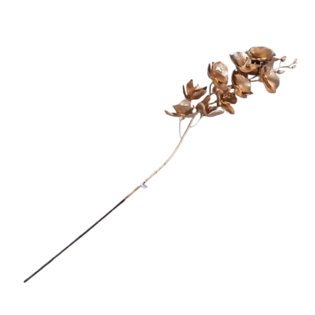 Fir orhidee decorativa auriu_95 cm [1]