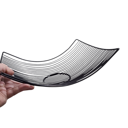 Cos metalic pentru fructe 30x25 cm, negru [8]