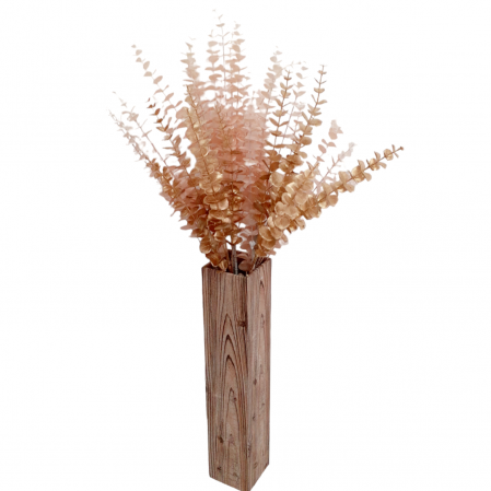 Frunze artificiale roz pal sidefat 85 cm [4]