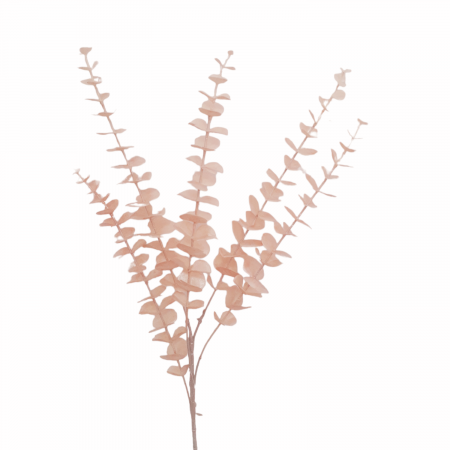 Home & Deco - Frunze artificiale roz pal sidefat 85 cm
