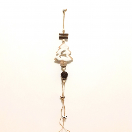 DE SEZON - Ornament ghirlanda brad cu blanita