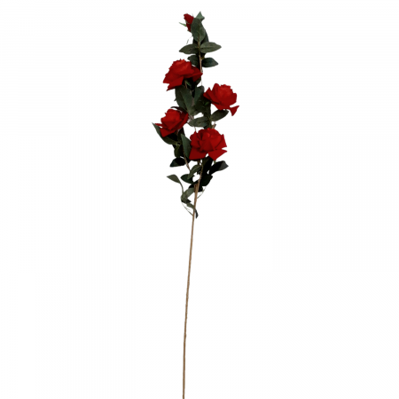 Fir trandafir artificial rosu, 110 cm [2]