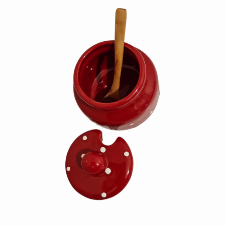 Vas pentru miere, ceramica, 13x11 cm [3]