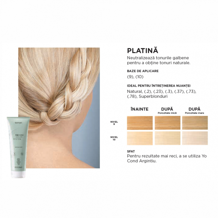 Yo Cond Balsam Nuantator Platino / Platina 250 ml [2]