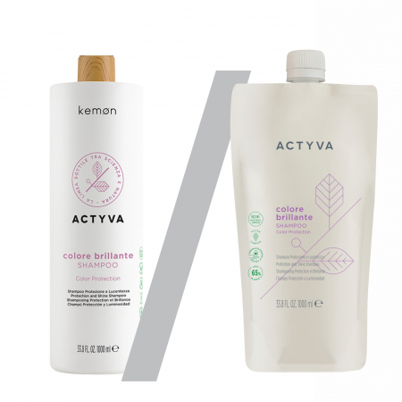 ACTYVA - Produse de Ingrijire - Colore Brillante Shampoo - Sampon pentru par vopsit 1000 ml/bag