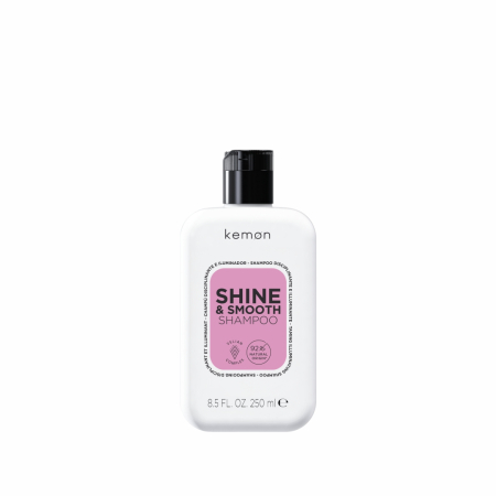 Shine & Smooth - Stralucire si Intindere - Kemon Care Shine & Smooth Shampoo -Sampon pentru netezire si stralucire 250 ml