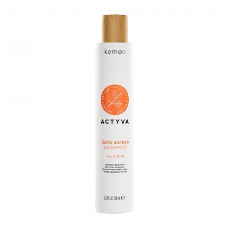 ACTYVA LINFA SOLARE - Tratamente pentru vara - Linfa Solare Shampoo H&B - Sampon hidratant pentru par si corp 250 ml