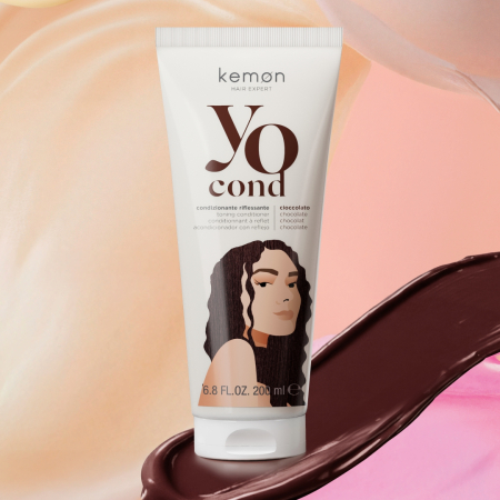 Tratamente pentru par vopsit - Yo Cond Balsam nuantator Cioccolato 200 ml