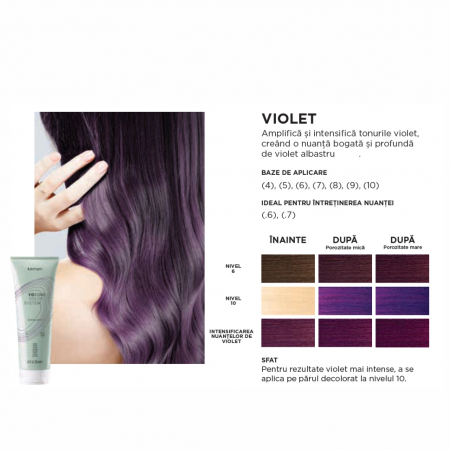 Yo Cond Balsam Nuantator Violet / Violet 250 ml [1]