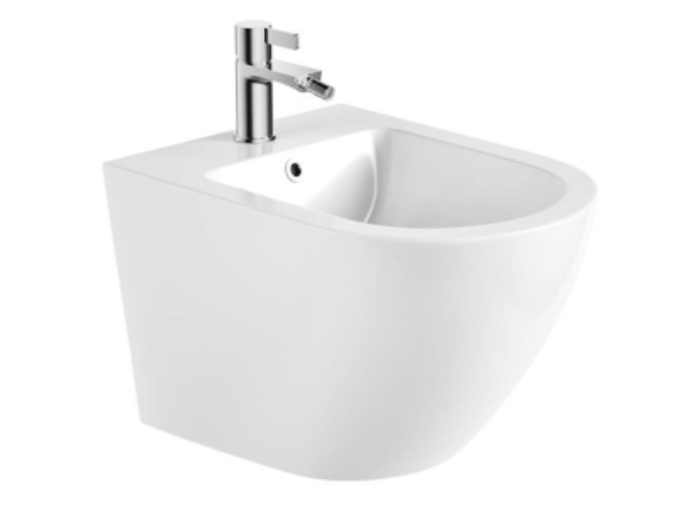 6 in 1  Set Rezervor incastrat Visam Slim 80 clapeta alba/gri/negru  cu Vas WC Suspendat Sofia alb si capac UV softclose + Cadru Metalic cu Bide Sofia Alb Suspendat 49x36x36 [3]