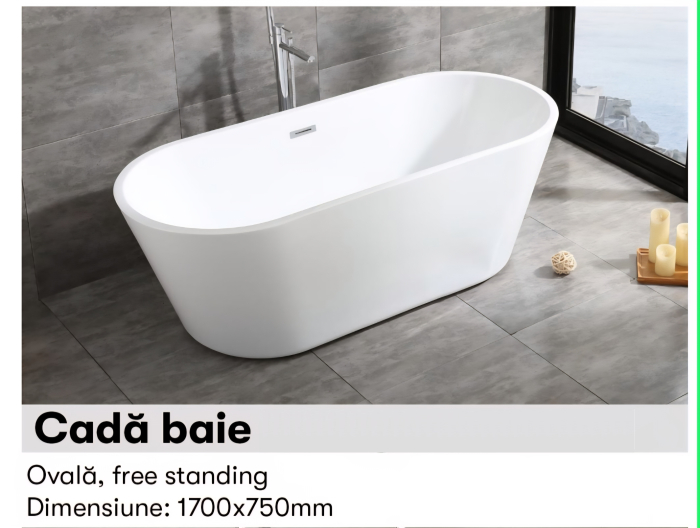 Cada Freestanding Galme 170x75x58cm [2]