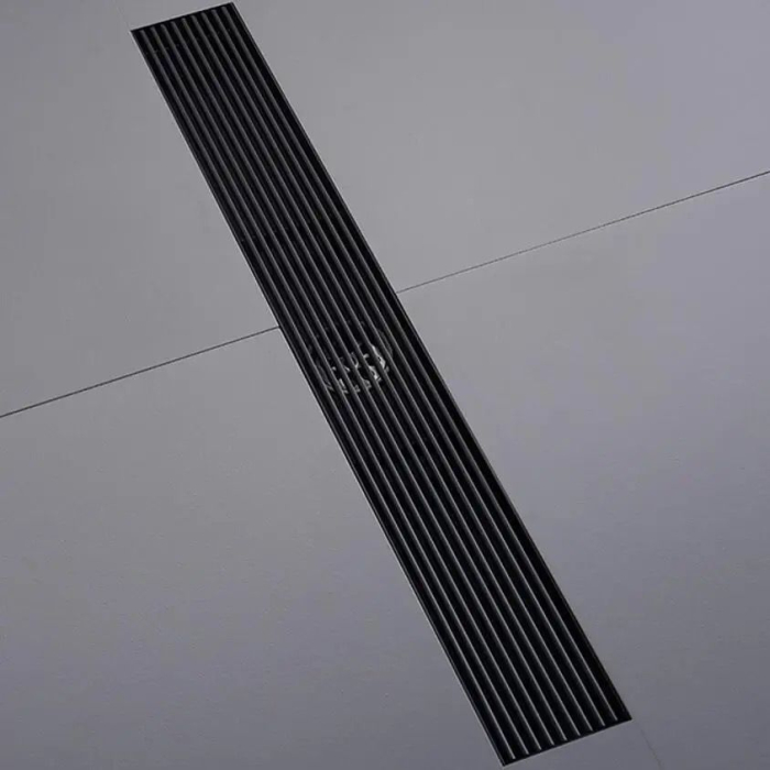 Rigola dus cu gratar din Otel Inoxidabil, Neagra  3 marimi 400mm / 500mm / 600mm [4]