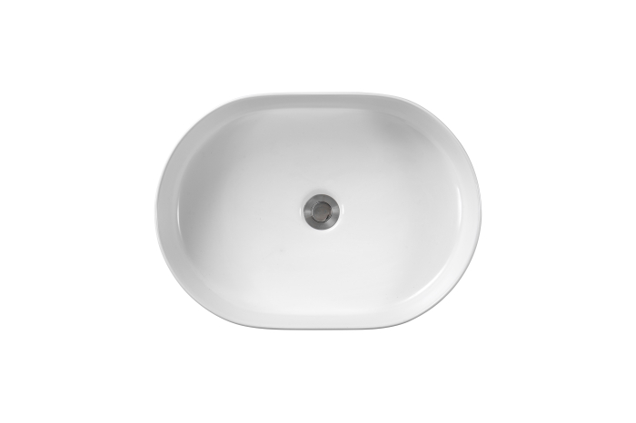 Set Baie Complet 7 in 1 cu Vas WC Suspendat Rimless, Mobilier Baie MDF Alb 80cm, Lavoar On Top si Baterie Inalta – Rezervor Incastrat Visam Slim [8]