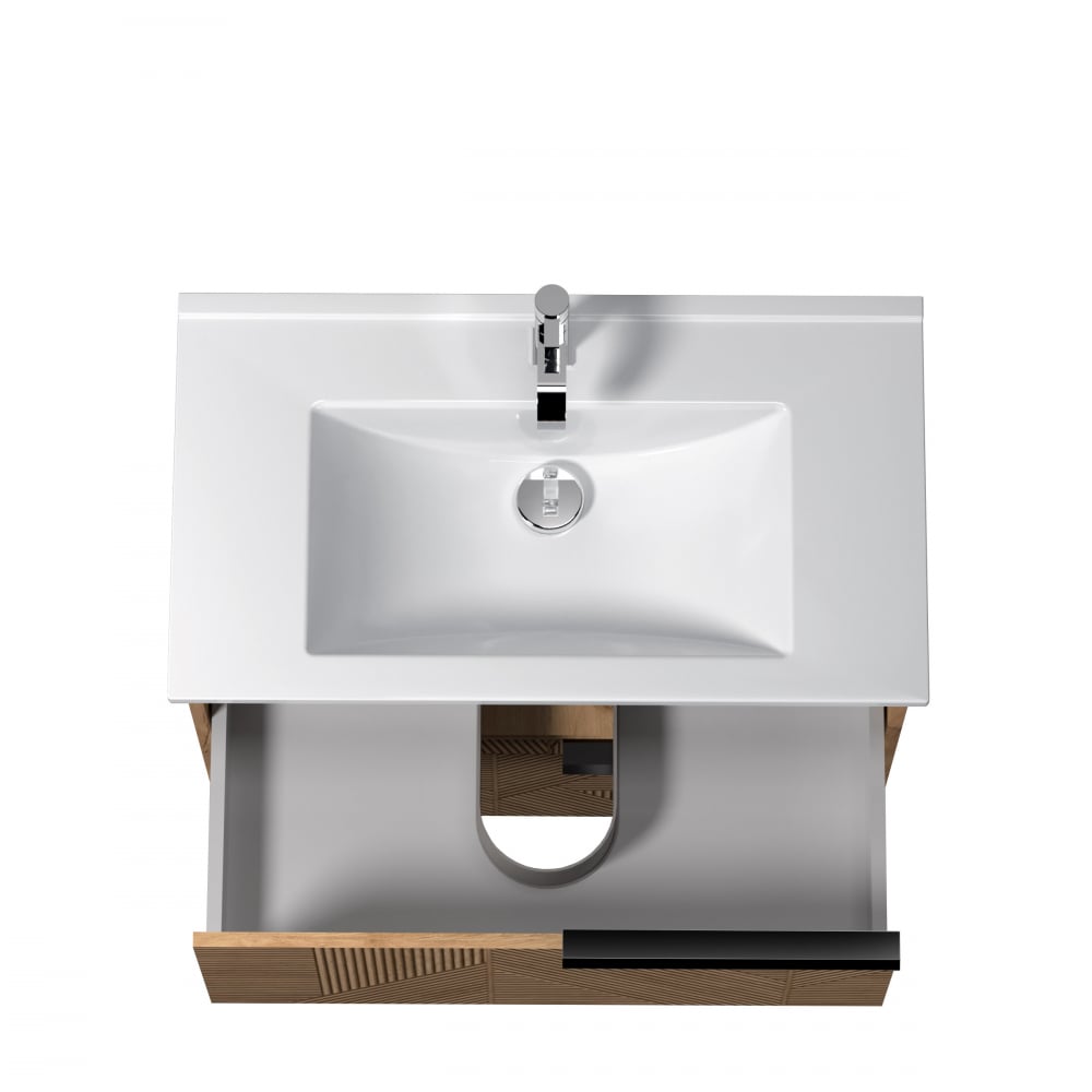 Mobilier baie Suspendat Cubic Wood 81 [4]