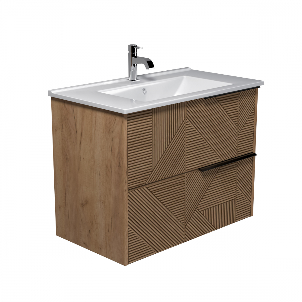 Mobilier baie Suspendat Cubic Wood 81 [5]