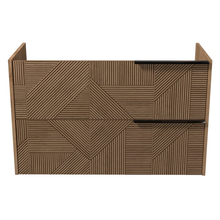 Mobilier baie Suspendat Cubic Wood 91 [10]