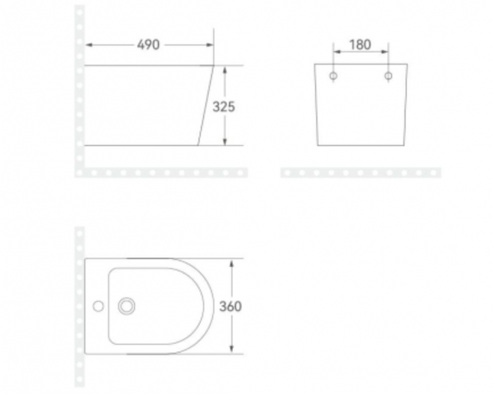 Set Vas WC suspendat Rimless si Capac SoftClose cu Vas Bide [8]