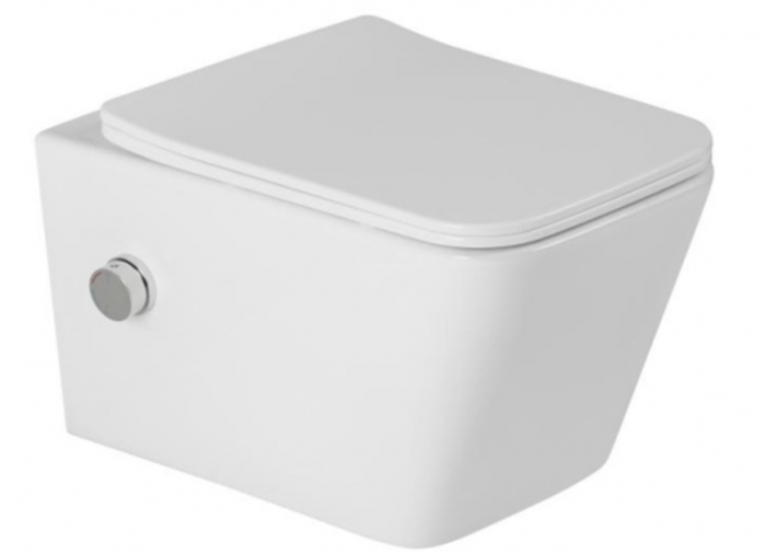 Vas WC suspendat Rimless si Capac SoftClose cu functie bide integrata [1]