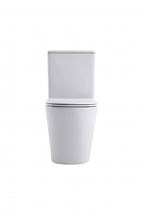 Set vas WC pe pardoseală din ceramică cu capac soft-close [5]