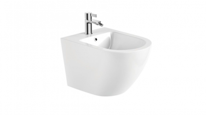 Set Vas WC suspendat Rimless si Capac SoftClose cu Vas Bide [3]