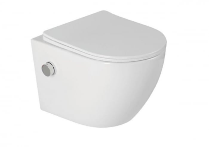 Vas WC suspendat Rimless si Capac SoftClose cu functie bide integrata [3]