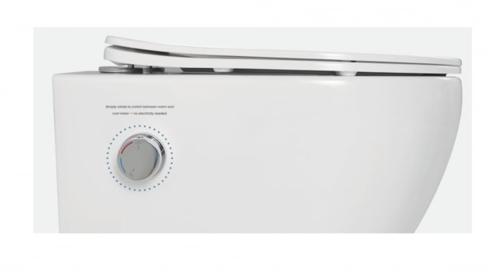 Vas WC suspendat Rimless si Capac SoftClose cu functie bide integrata [6]