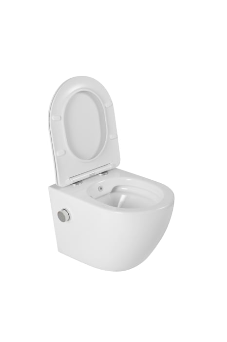 Vas WC suspendat Rimless si Capac SoftClose cu functie bide integrata [4]
