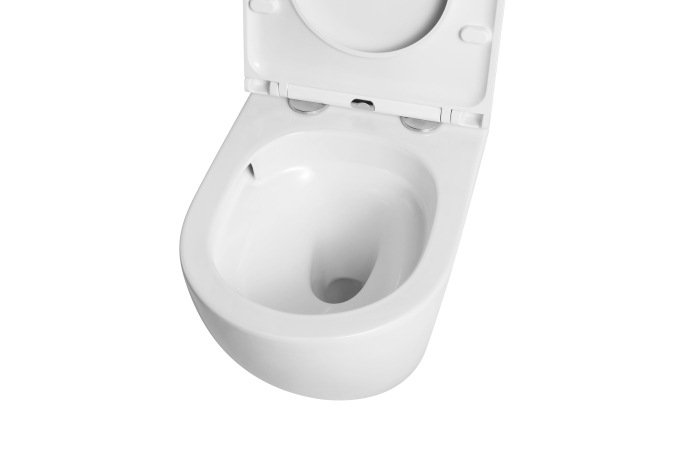 Set Vas WC  Sofia suspendat Tornado alb ceramica + capac UV softclose T203T [3]