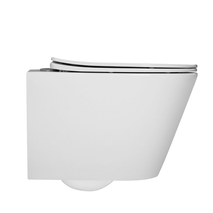 Set WC cu rezervor încastrat Visam și vas WC suspendat rimless [3]