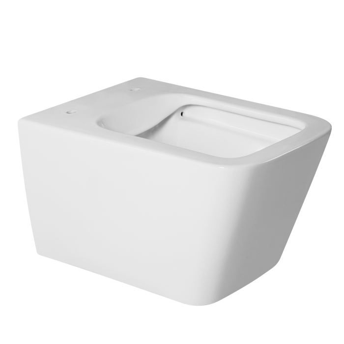 Set WC cu rezervor încastrat Visam și vas WC suspendat rimless [2]