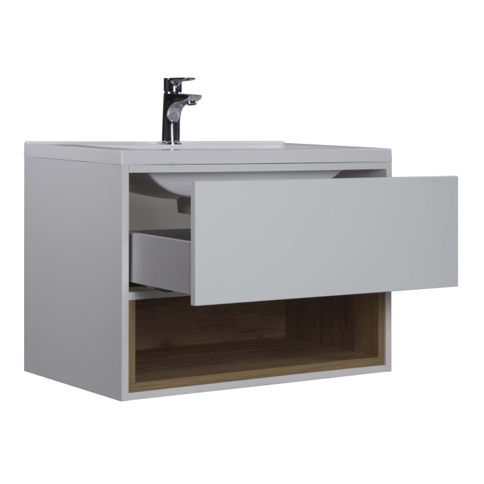 Set Vas WC Suspendat cu Mobilier baie Bravo [10]